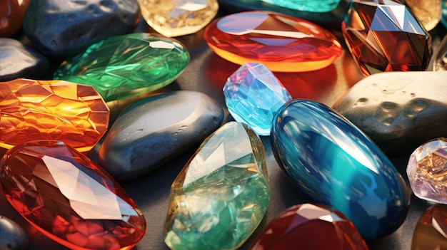 Beautiful gemstone texture