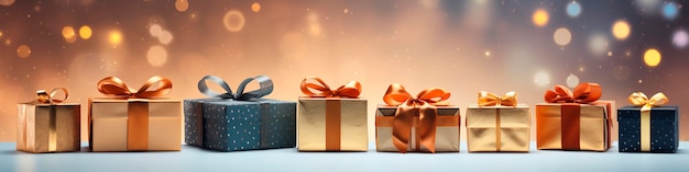 Beautiful gift box for the holiday Generative AI holiday
