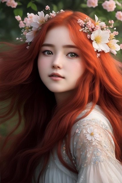 Beautiful Ginger Girl