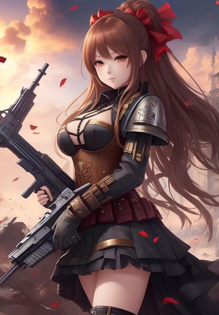 Rifle is Beautiful”, mangá com meninas que amam armas, ganha adaptação em  anime