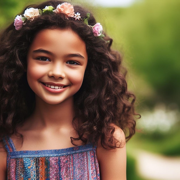 beautiful girl portrait