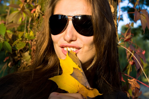 Beautiful girl smiling 