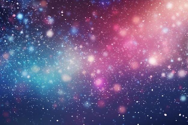 Beautiful glitter particles background