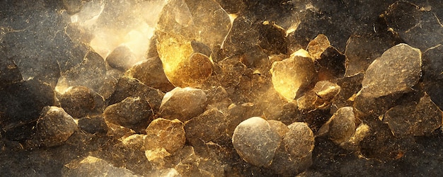 Beautiful Gold Stone Background