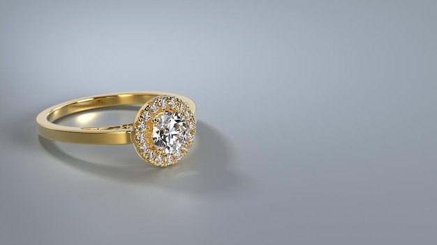 Delicia Solitaire White Gold Engagement Ring – John Atencio