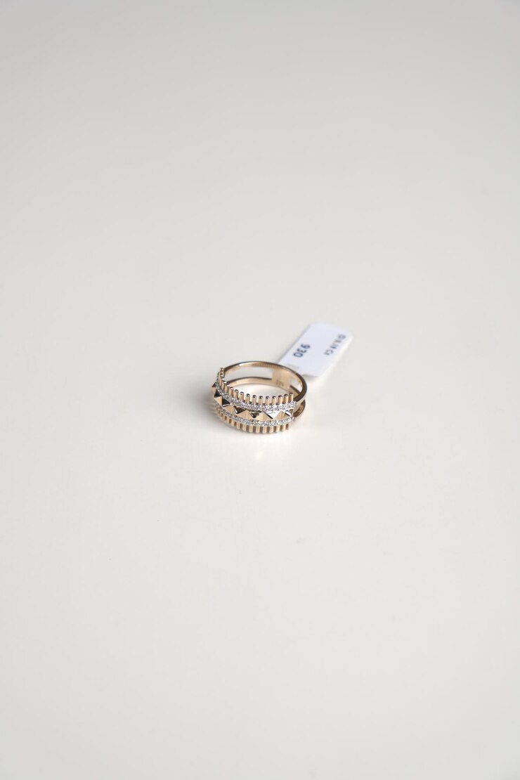 Beautiful golden jewellery with precious stones and diamonds