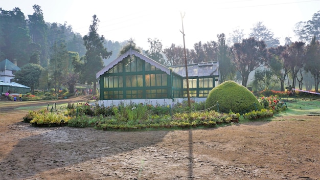 Ooty Tamilnadu India의 아름다운 정부 식물원 가족 시간을 위한 아름다운 장소