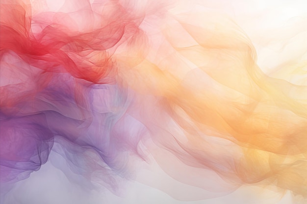 Beautiful Gradient of Color Created with Watercolor Paints Vibrant Artistic Background