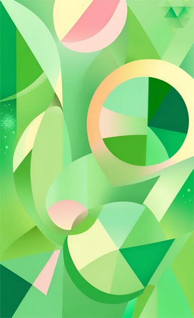 Beautiful Green Abstract Background