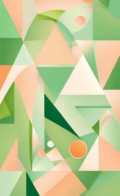 Beautiful Green Abstract Background