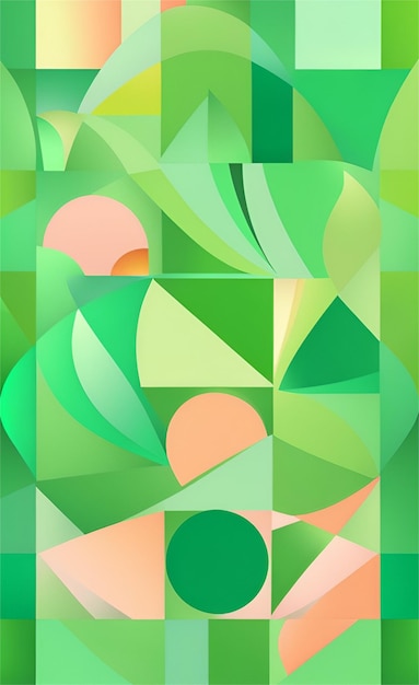 Beautiful Green Abstract Background