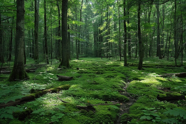 사진 아름다운 녹색 자연 배경 전문 사진