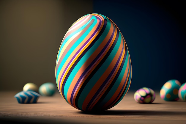 beautiful hand colored easter eggs with details incredible