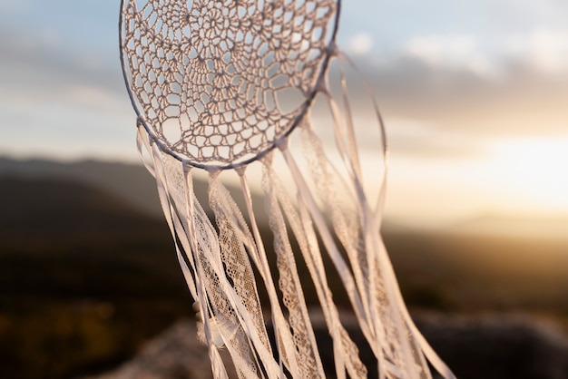 Beautiful handmade dreamcatcher