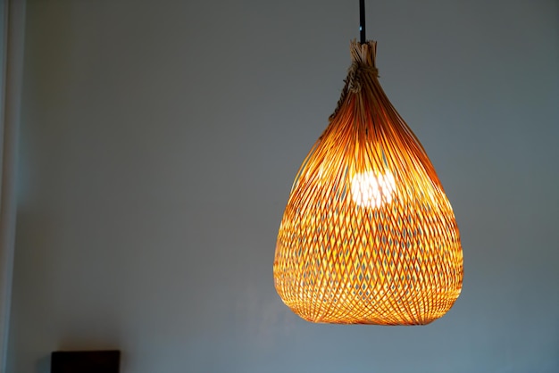 Beautiful hanging light bulb lamp