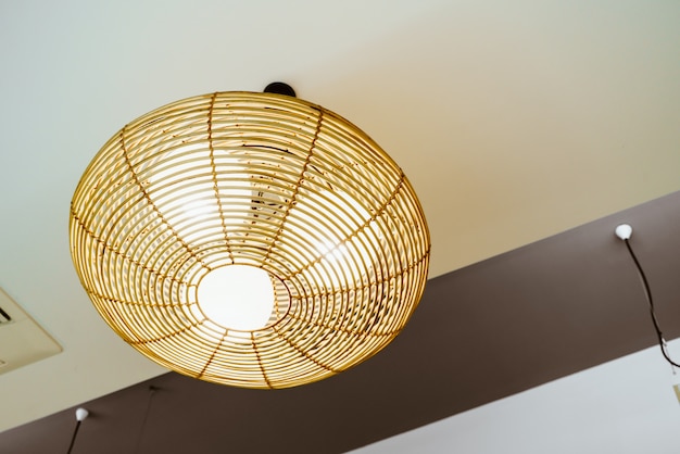 beautiful hanging light lamp