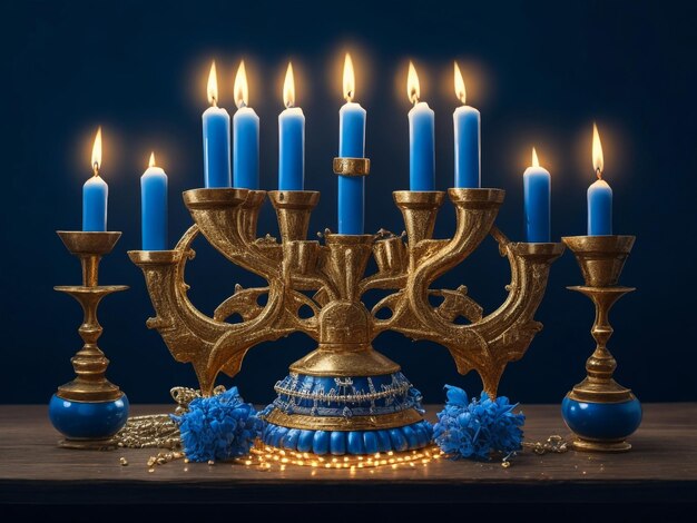 The beautiful Hanukkah