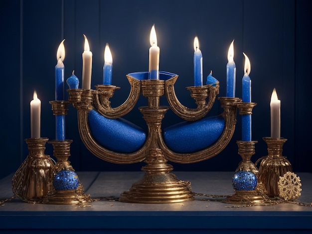 The beautiful Hanukkah