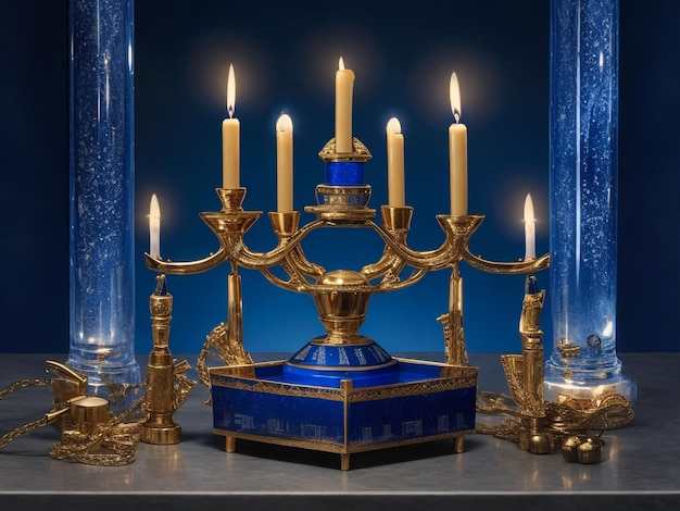 The beautiful Hanukkah