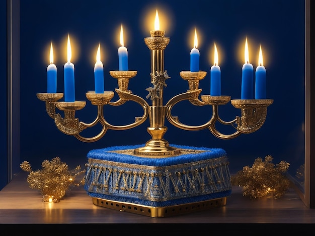 The beautiful Hanukkah