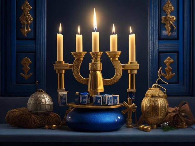 The beautiful Hanukkah