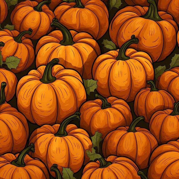 Photo beautiful happy pumpkin