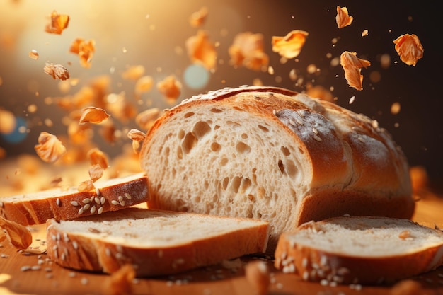 Фото Красивый и здоровый хлеб.