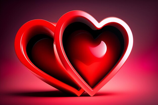 beautiful  heart background