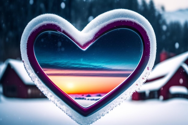 beautiful heart background