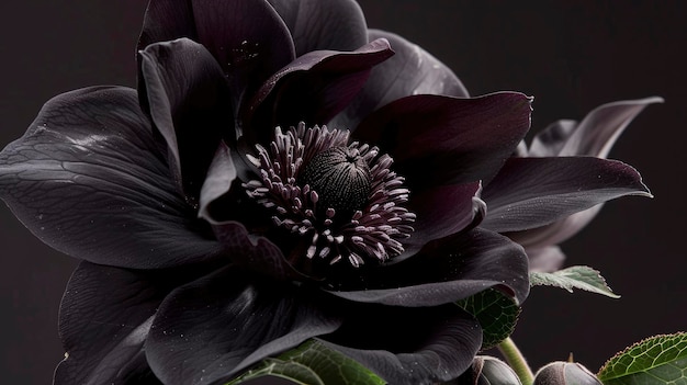 Beautiful Hellebore Onyx Odyssey flowers