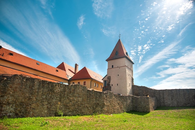 Красивый исторический город Бардейов. Словакия, Европа.