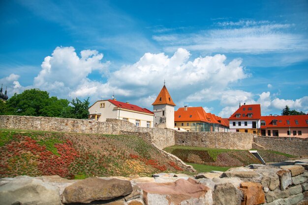 Beautiful historical town Bardejov. Slovakia, Europe.