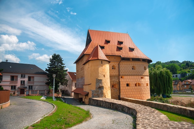 Красивый исторический город Бардейов. Словакия, Европа.