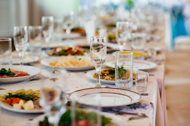 Beautiful holiday table