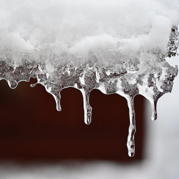 Premium Photo | Beautiful icicles in winter concept for winter and frost