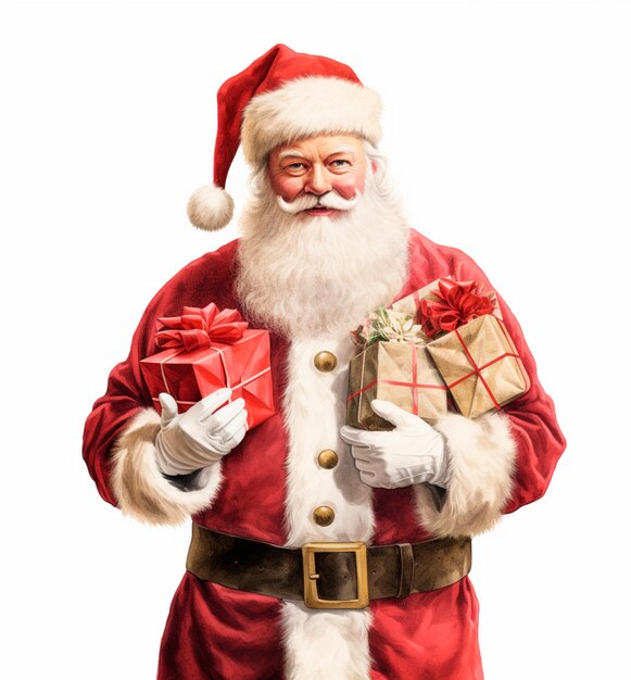 a beautiful image of santa claus