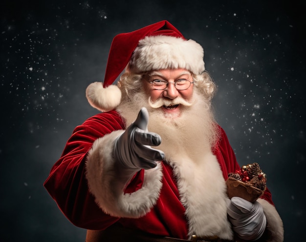 a beautiful image of santa claus