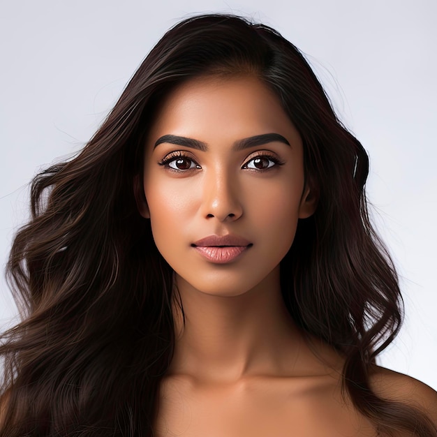 Beautiful Indian female model