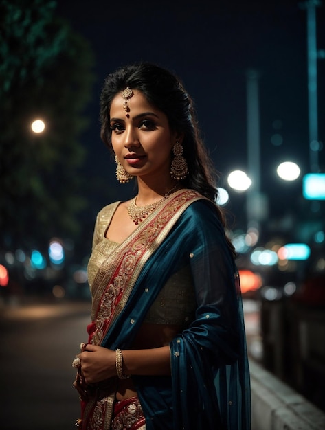 Which pose do you prefer for a photo shoot in a saree? - Quora