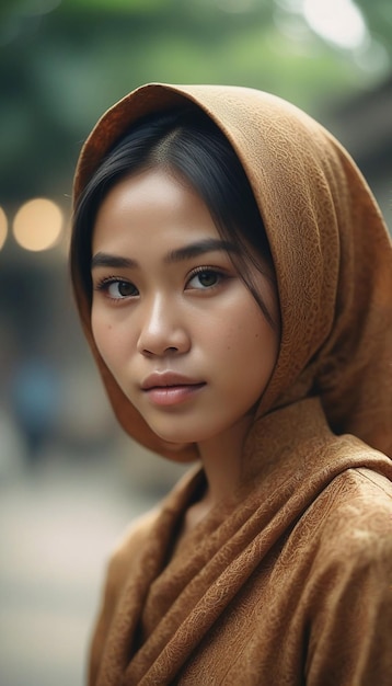 Beautiful Indonesian Girl Javanese woman