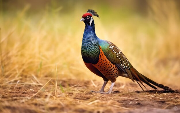 beautiful ingneck Pheasant