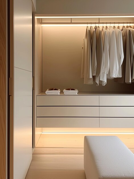 beautiful interior design in minimalist japanese style