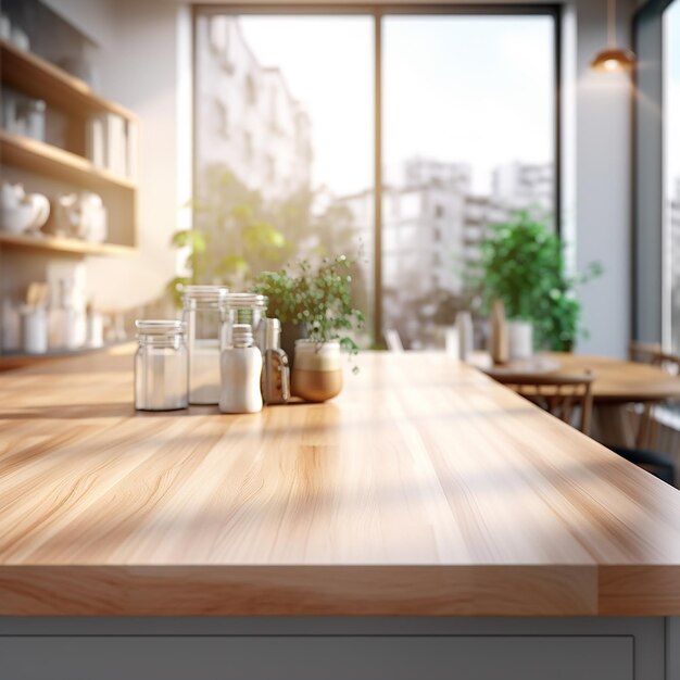 Beautiful interior of kitchen