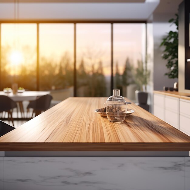 Beautiful interior of kitchen