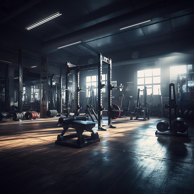 写真 gymの美しいインテリア