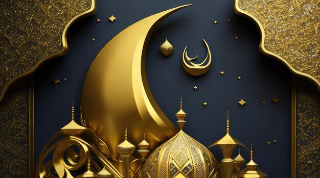 beautiful Islamic background for Ramadan Kareem