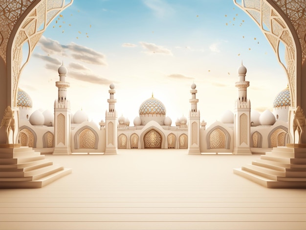 beautiful Islamic background