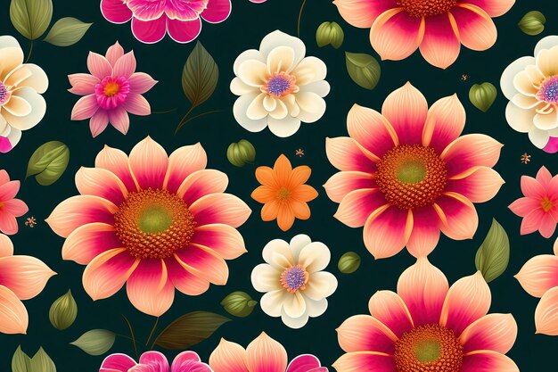 Beautiful isolated floral border. isolated fresh flowers on transparent background