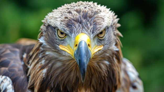 Beautiful isolated Intense Eagle Stare Generative Ai