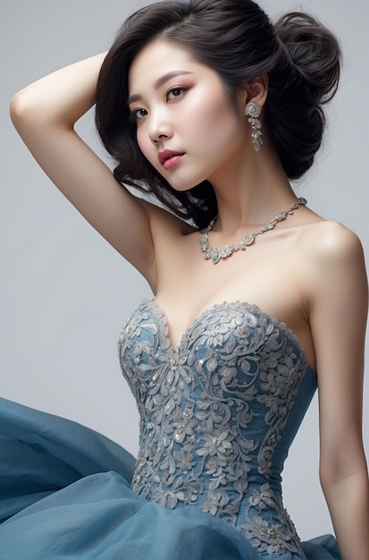 Beautiful japanese model